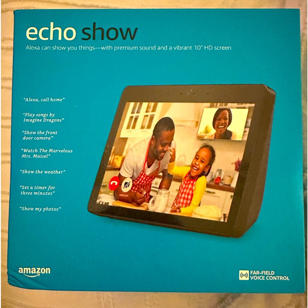 Amazon Echo Show 10 inch LED screen